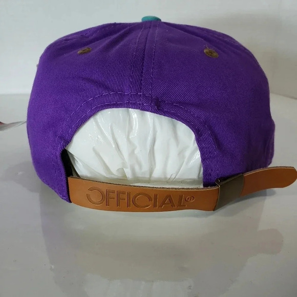 NWT,The  Officials Daddy Kane,Purple/Green Flat Bill Mens Ball Cap. - Picture 5 of 8